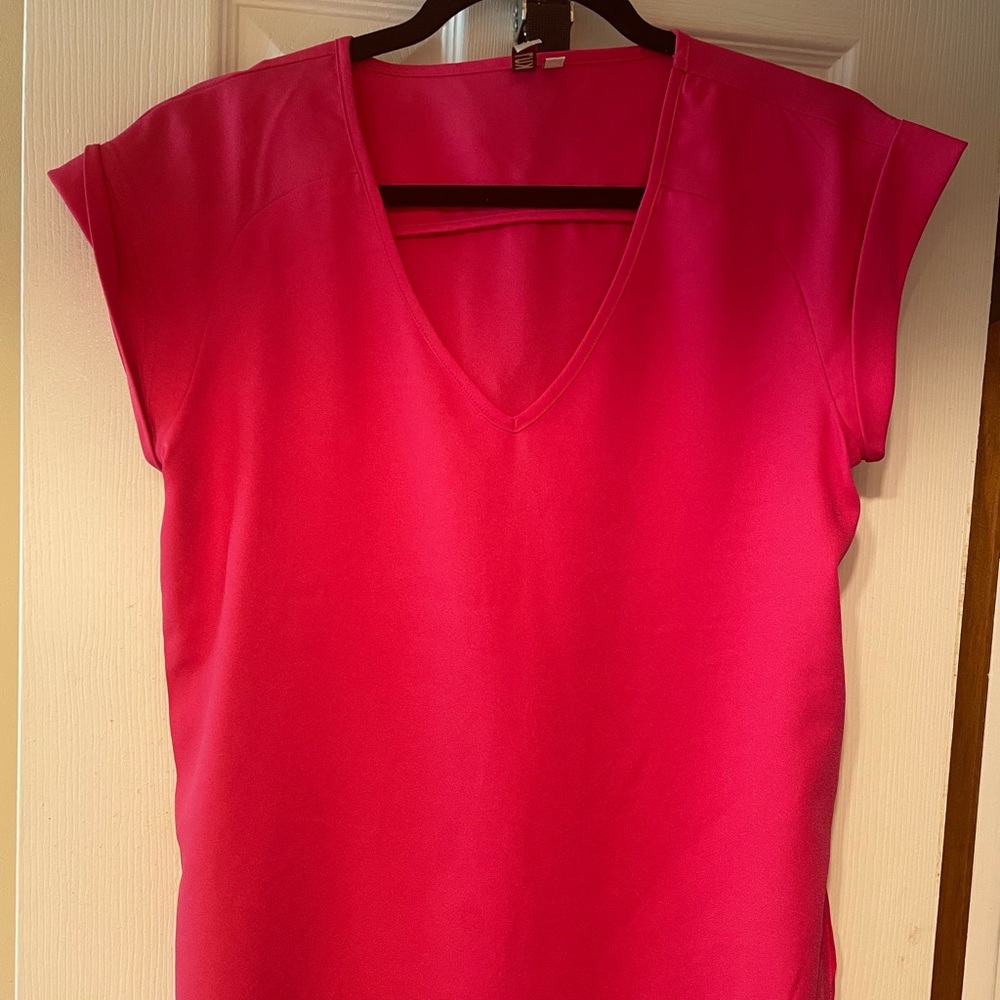 Kut from the Kloth Stitch Fix hot pink shirt, XS. Excellent condition